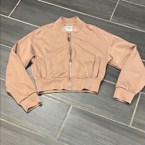 Abercrombie & Fitch Women's Pink Bomber Jacket